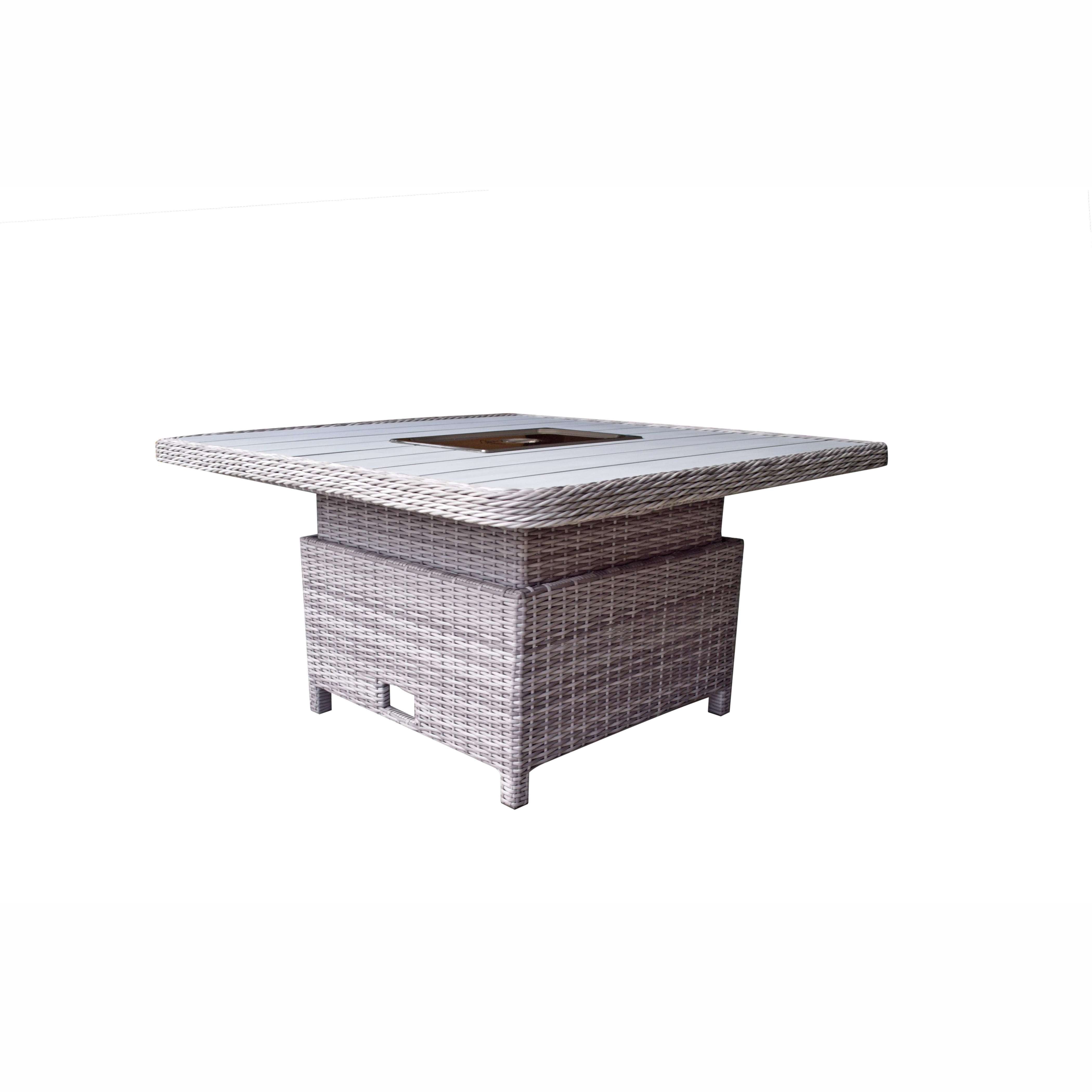 Exceptional Garden:Signature Weave Sarah Lift and Rise Corner Dining Set