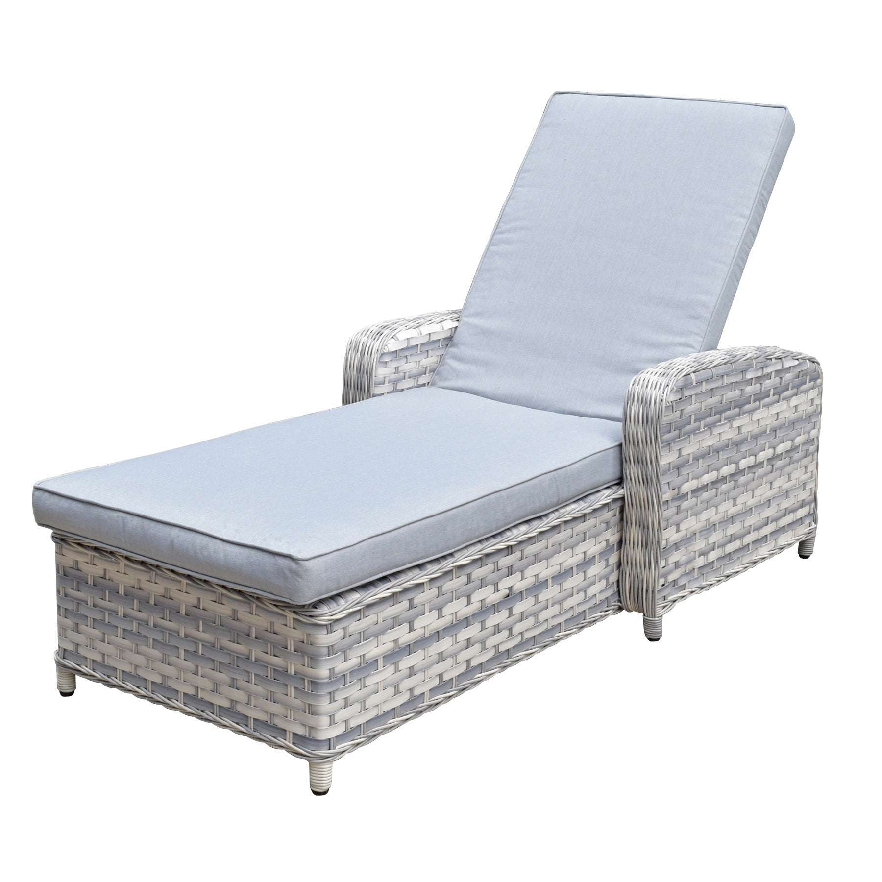 Exceptional Garden:Signature Weave Constance Sunbeds - Grey
