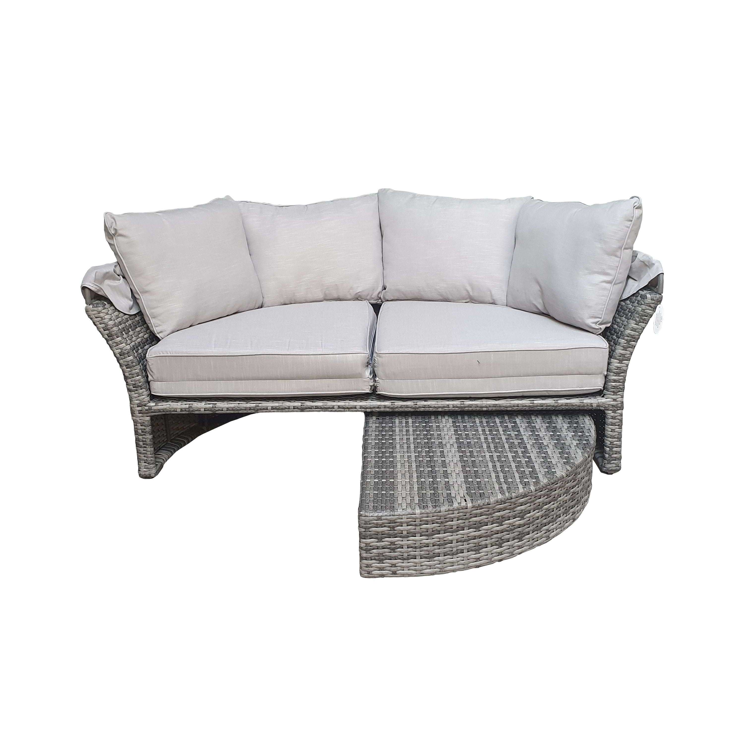 Exceptional Garden:Signature Weave Lilly Daybed - Grey