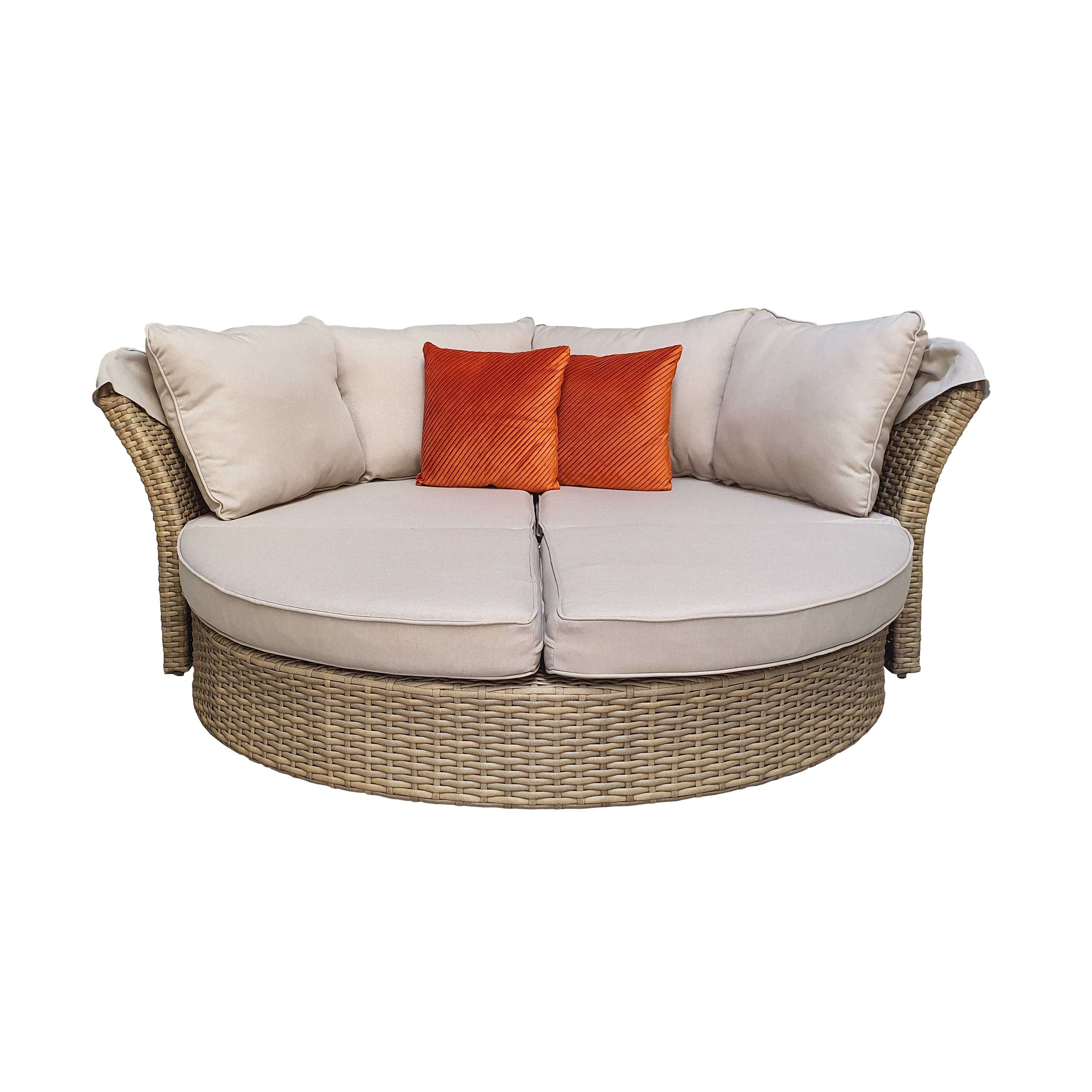 Exceptional Garden:Signature Weave Lilly Daybed - Nature